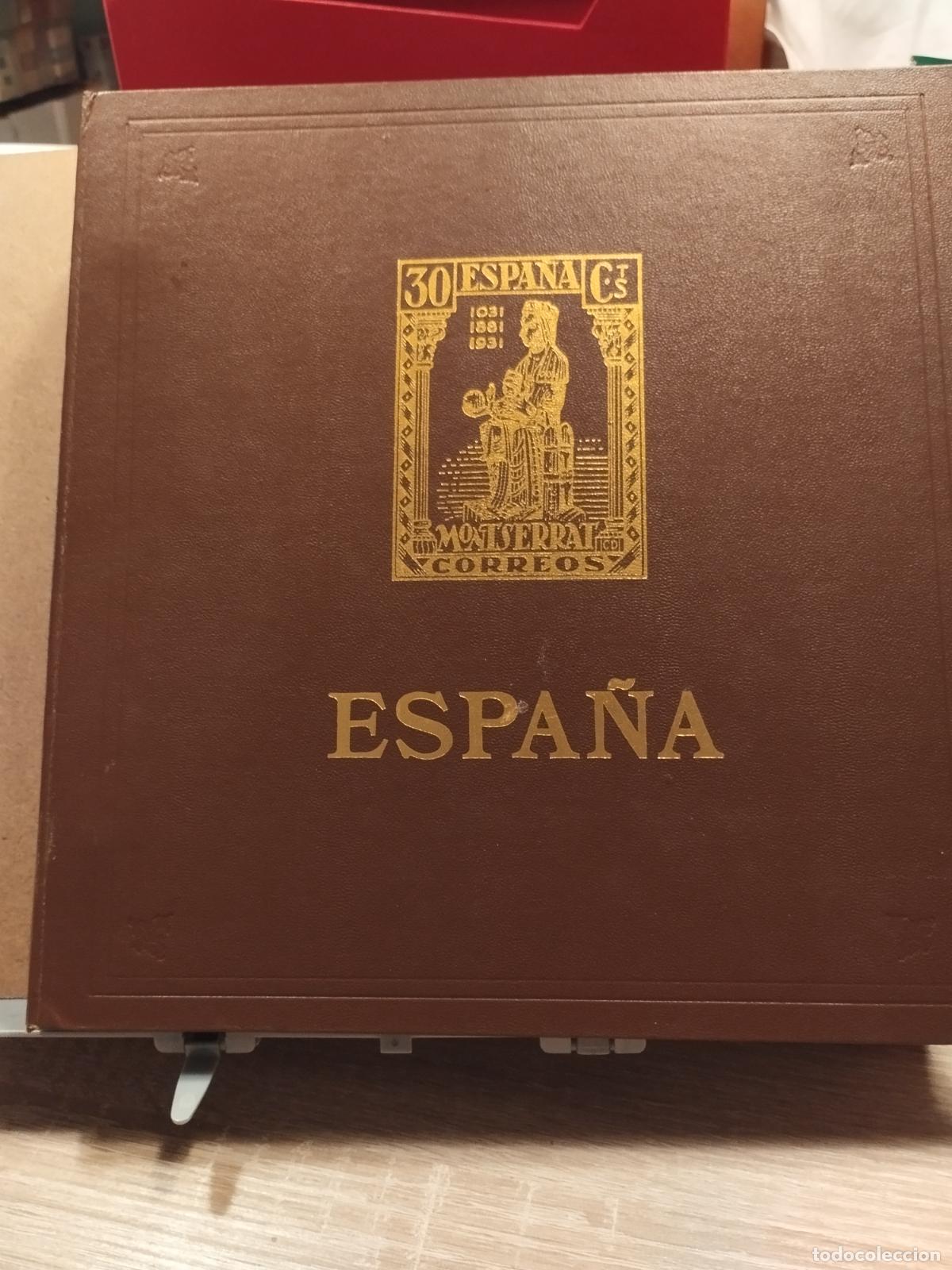 Briefmarken: DAR 07 - COLECCION DE SELLOS DE ESPA&Ntilde;A NUEVOS 1956/75 EN ALBUM OLEGARIO DE TORNILLOS COLOR MARRON.