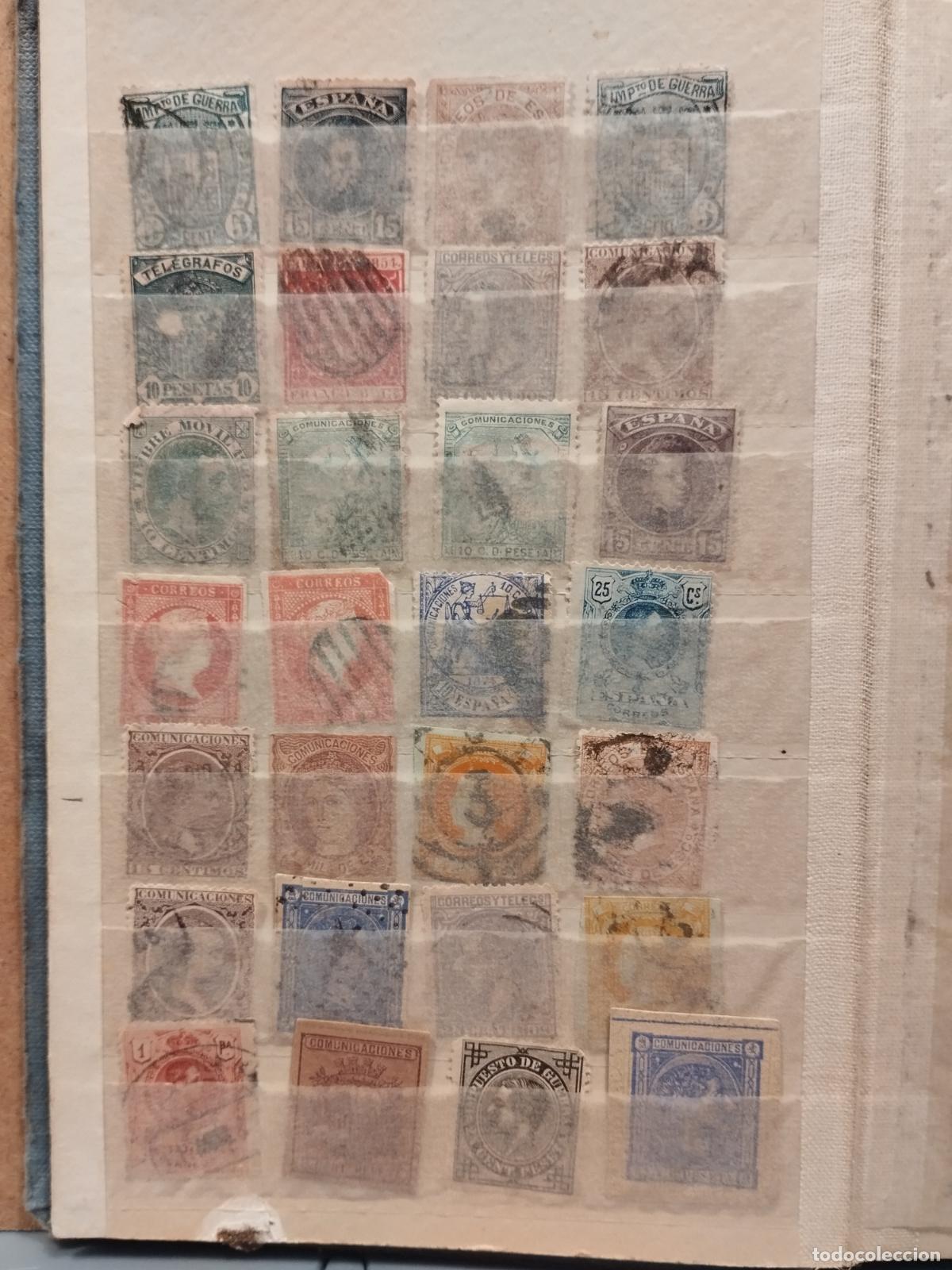 Briefmarken: DAR 13 - PEQUE&Ntilde;O CLASIFICADOR CON SELLOS DE ESPA&Ntilde;A. PRINCIPALMENTE I CENTENARIO. VER FOTOS.