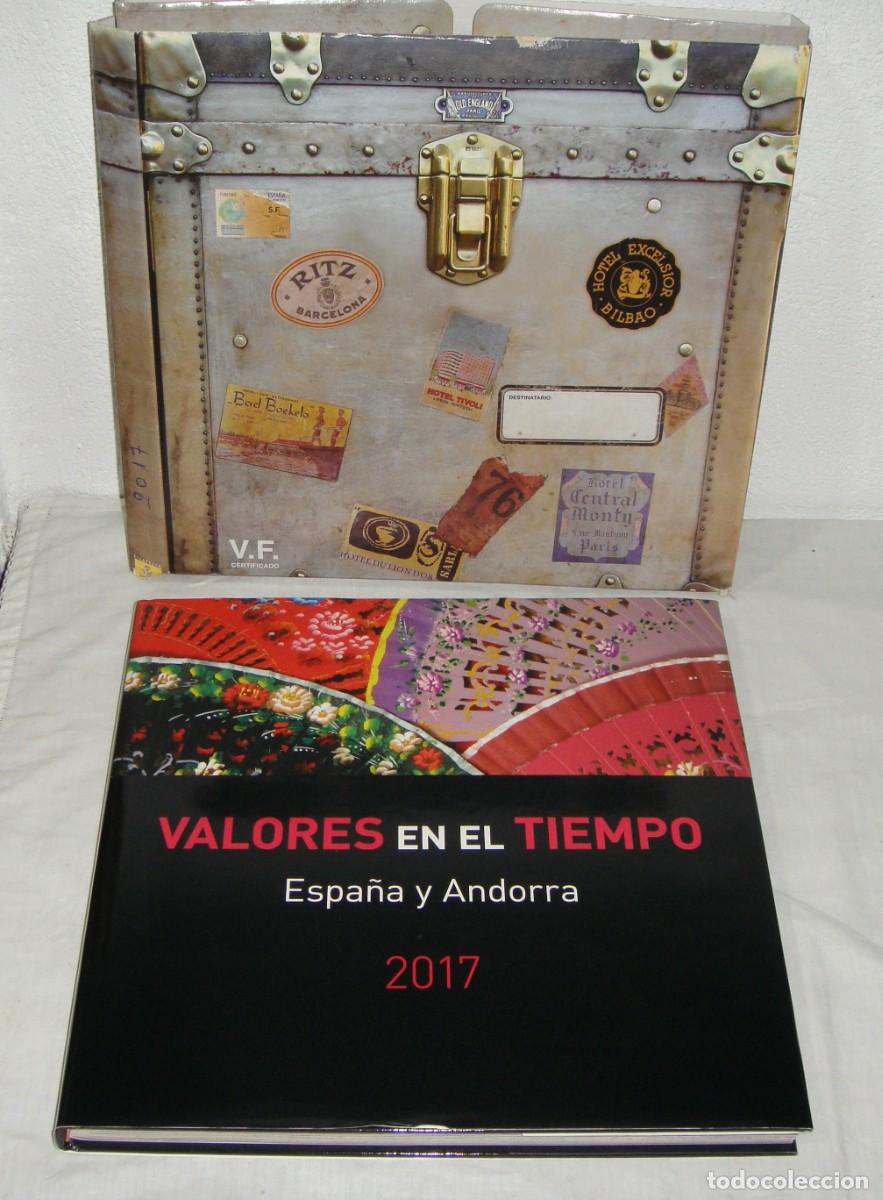 Sellos: Valores en el tiempo &middot; Espa&ntilde;a y Andorra 2017 &middot; Libro filat&eacute;lico de Correos &middot; &Aacute;lbum completo