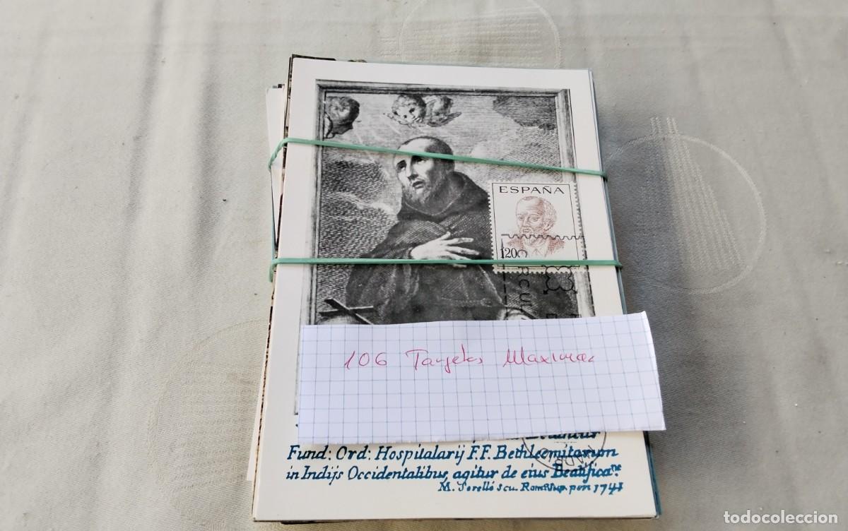 Sellos: 106 TARJETAS MAXIMAS , BUEN ESTADO - Foto 2