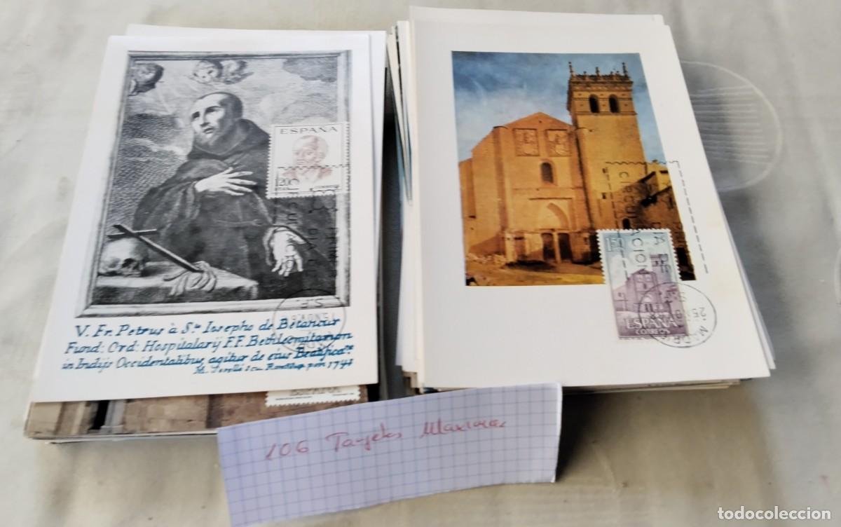 Sellos: 106 TARJETAS MAXIMAS , BUEN ESTADO - Foto 15