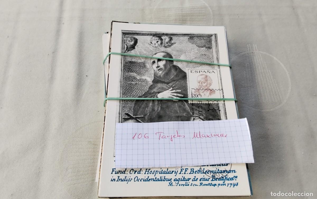 Sellos: 106 TARJETAS MAXIMAS , BUEN ESTADO - Foto 16