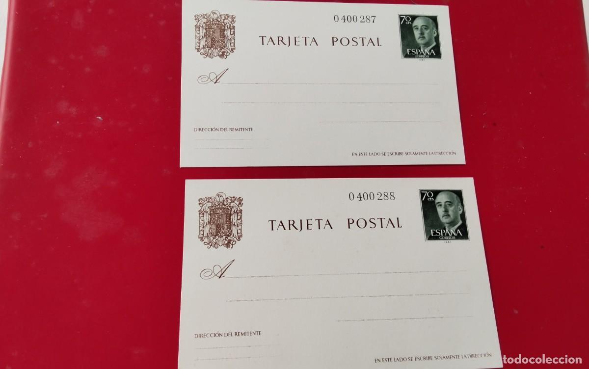 Sellos: DOS TARJETAS POSTAL EDIFIL N&ordm; 90 CORRELATIVAS , NUEVAS MUY DIFICIL ASI