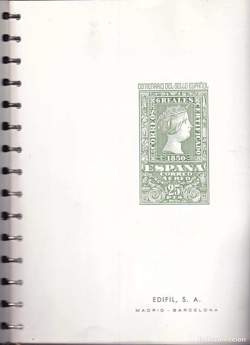 Sellos: ST- ALBUM con Coleccion Espa&ntilde;a 1950/75 ** Sin Fijasellos LUJO. Ver Descripci&oacute;n