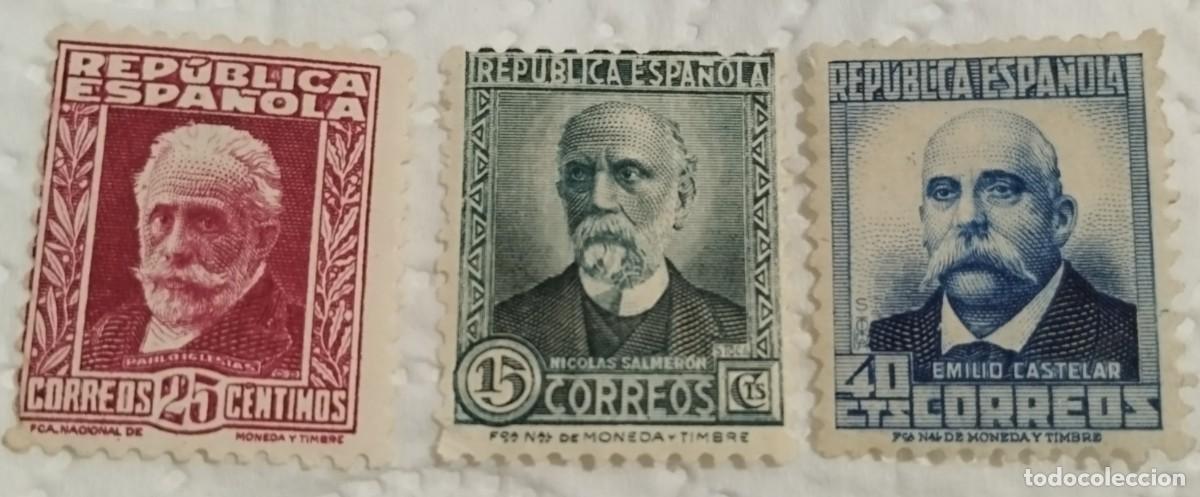 Sellos: Sellos lote de tres mirar fotos