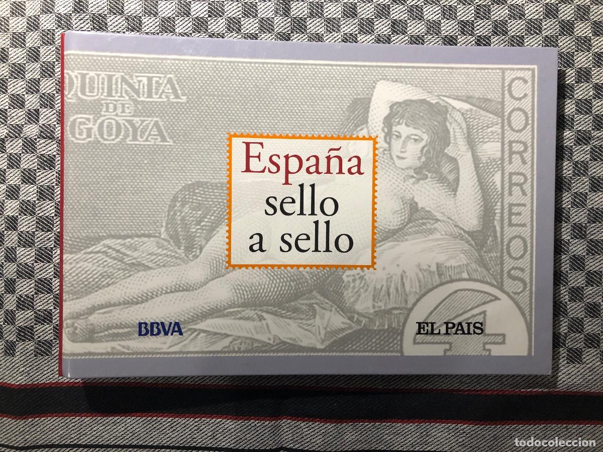 Sellos: &Aacute;lbum conmemorativo de la colecci&oacute;n filat&eacute;lica Espa&ntilde;a sello a sello. El Pa&iacute;s y BBVA, a&ntilde;o 2003.
