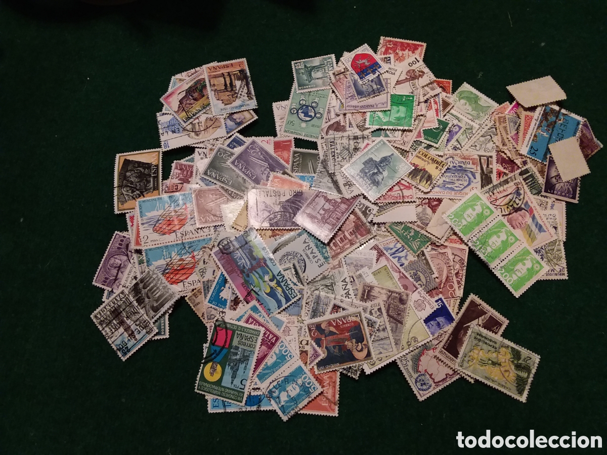 Sellos: 500 SELLOS VARIOS PA&Iacute;SES