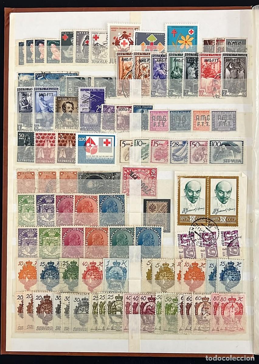 Briefmarken: Dos Clasificadores, Sellos Mundiales, nuevos y usados. [Buenos valores.]