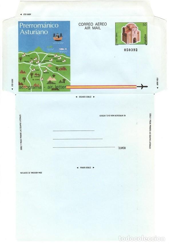 Francobolli: Lote +40 Aerogramas Prerrom&aacute;nico Asturiano - SIN DOBLAR (Nuevos) - Ideal Reventa