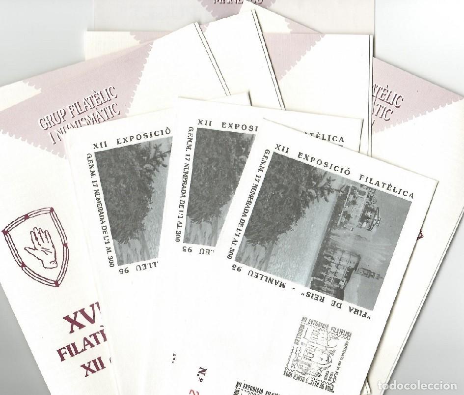 Selos: XVII Exposici&oacute; Filat&egrave;lica i Numism&agrave;tica XII de la Fira de Reis - Manlleu 1995 / Ideal reventa