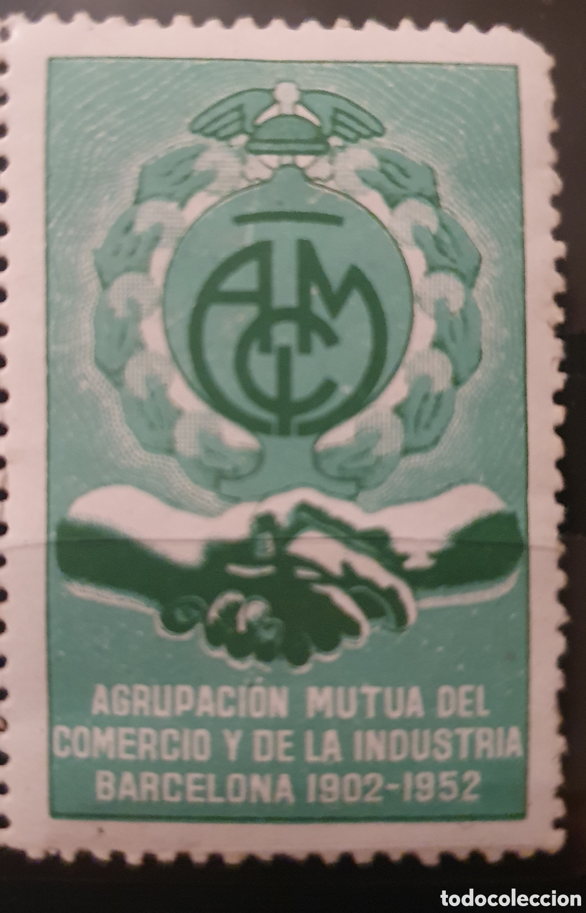 Selos: Vi&ntilde;eta Barcelona a&ntilde;o 1952