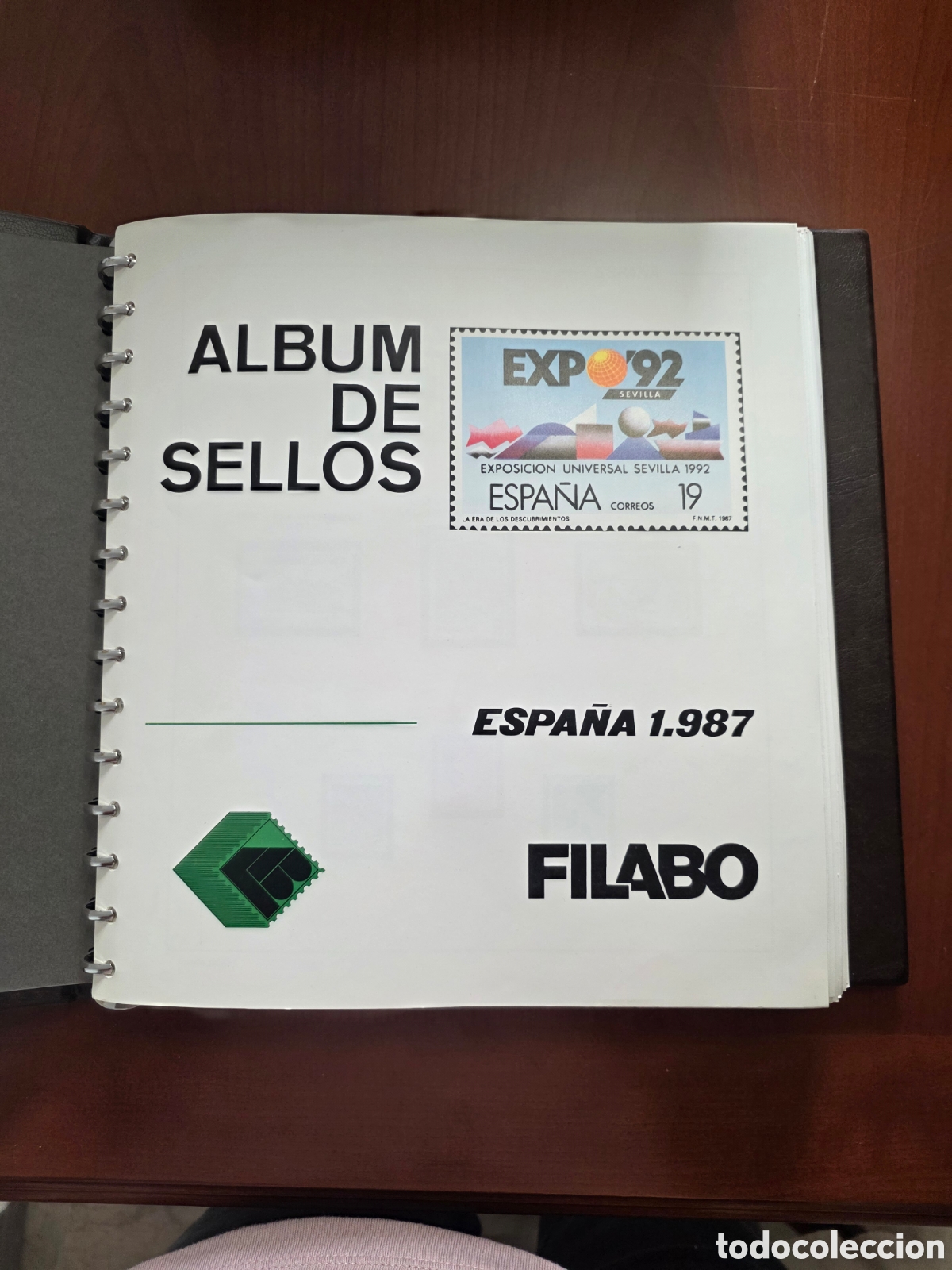 Sellos: 5 &Aacute;lbumes Filabo Sellos Espa&ntilde;a Completos