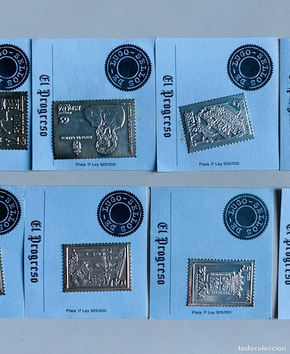 Sellos: Sellos de plata 1&ordf; de ley 925/000 El Progreso - Foto 4