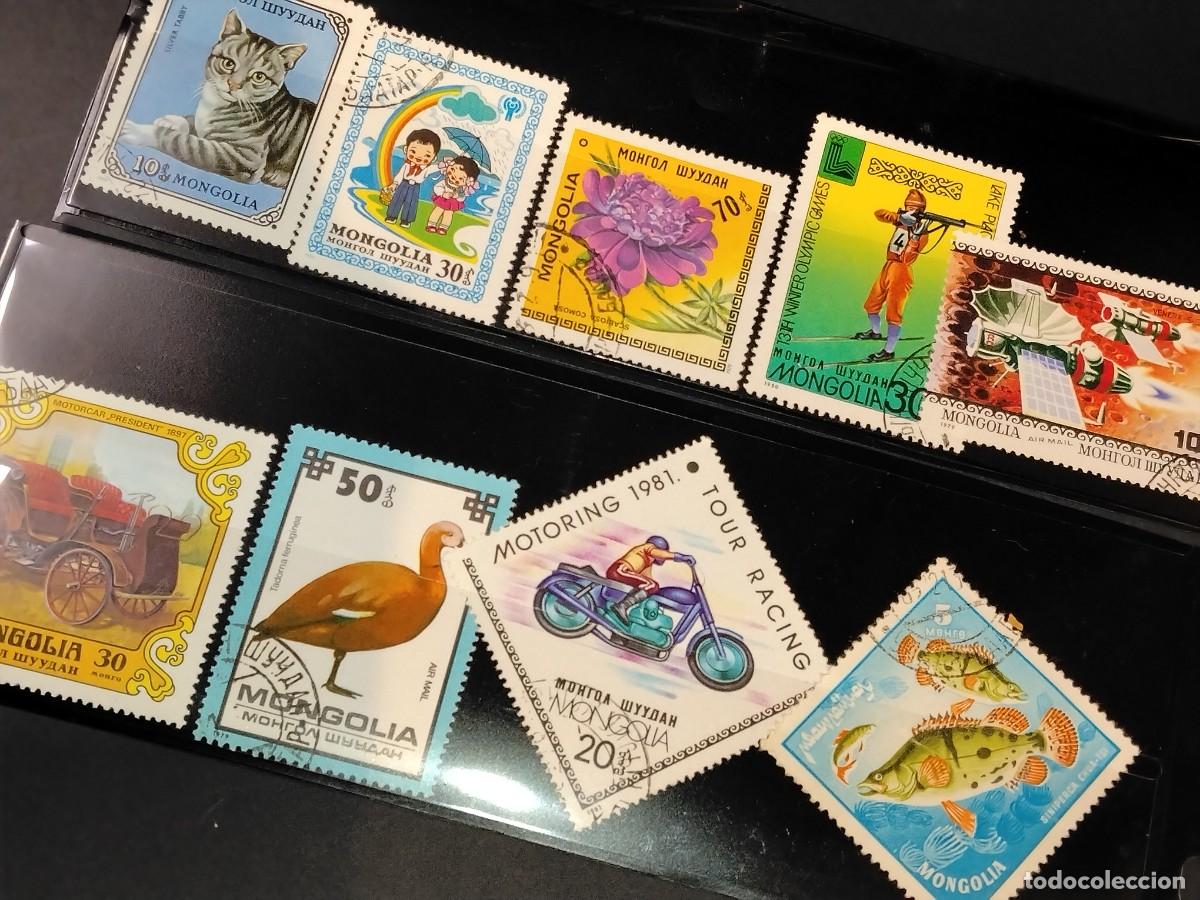 Selos: LOTE DE SELLOS DE MONGOLIA A&Ntilde;OS 70 Y 80 (VER FOTOS)