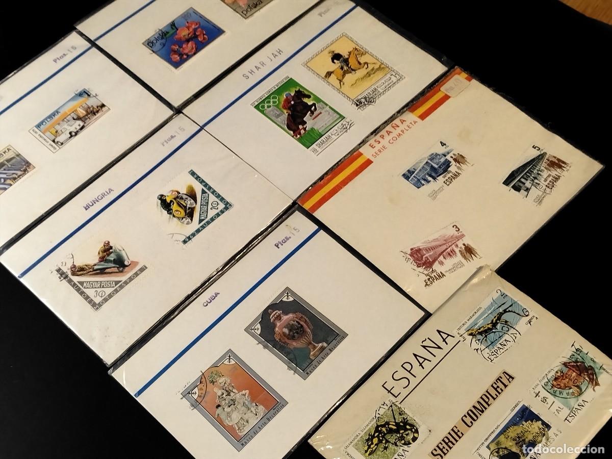 Selos: COLECCI&Oacute;N DE SELLOS DE PAISES - A&Ntilde;OS 60-70-80 (VER FOTOS)