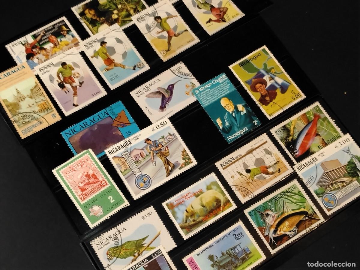 Selos: COLECCI&Oacute;N DE SELLOS DE NICARAGUA - A&Ntilde;OS -70-80 (VER FOTOS)