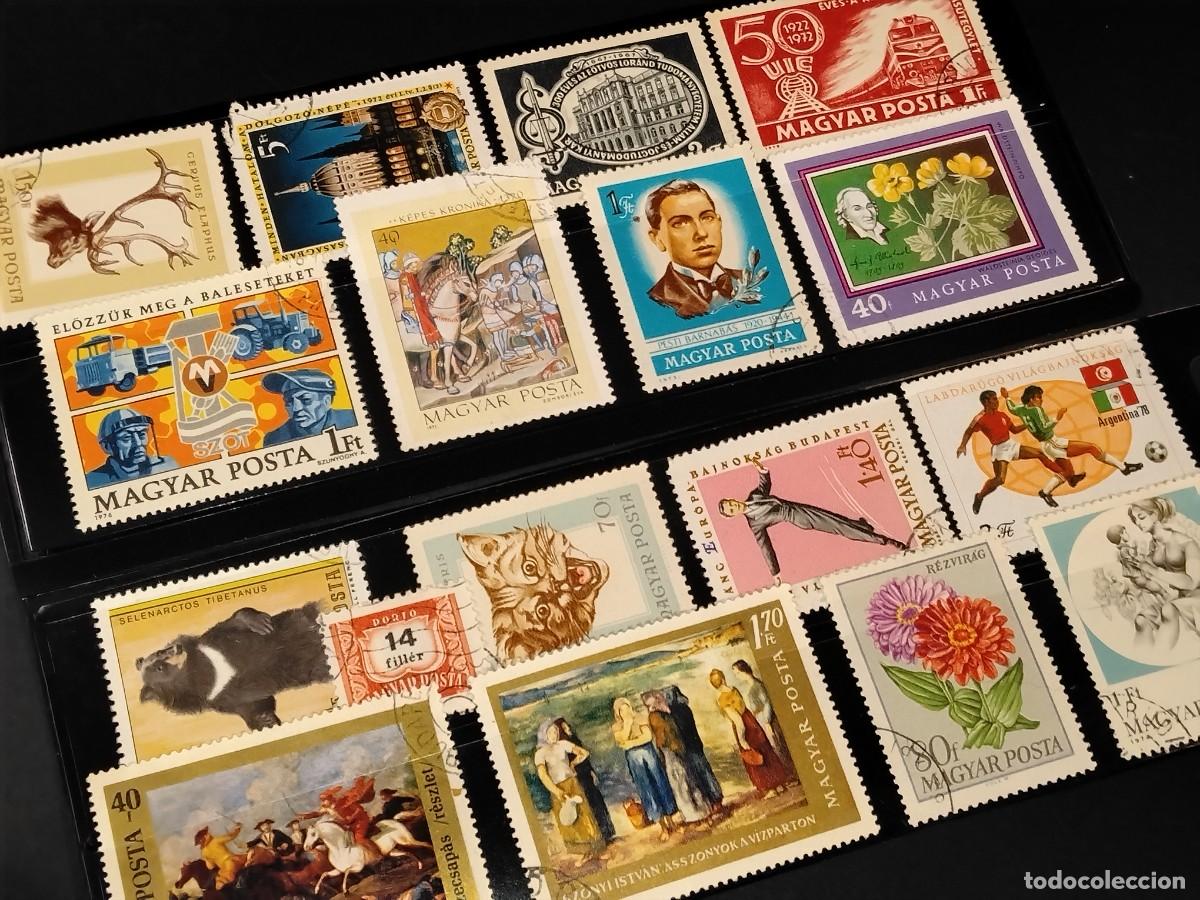 Timbres: COLECCI&Oacute;N DE SELLOS DE MAGYAR - A&Ntilde;OS 70-80 (VER FOTOS)