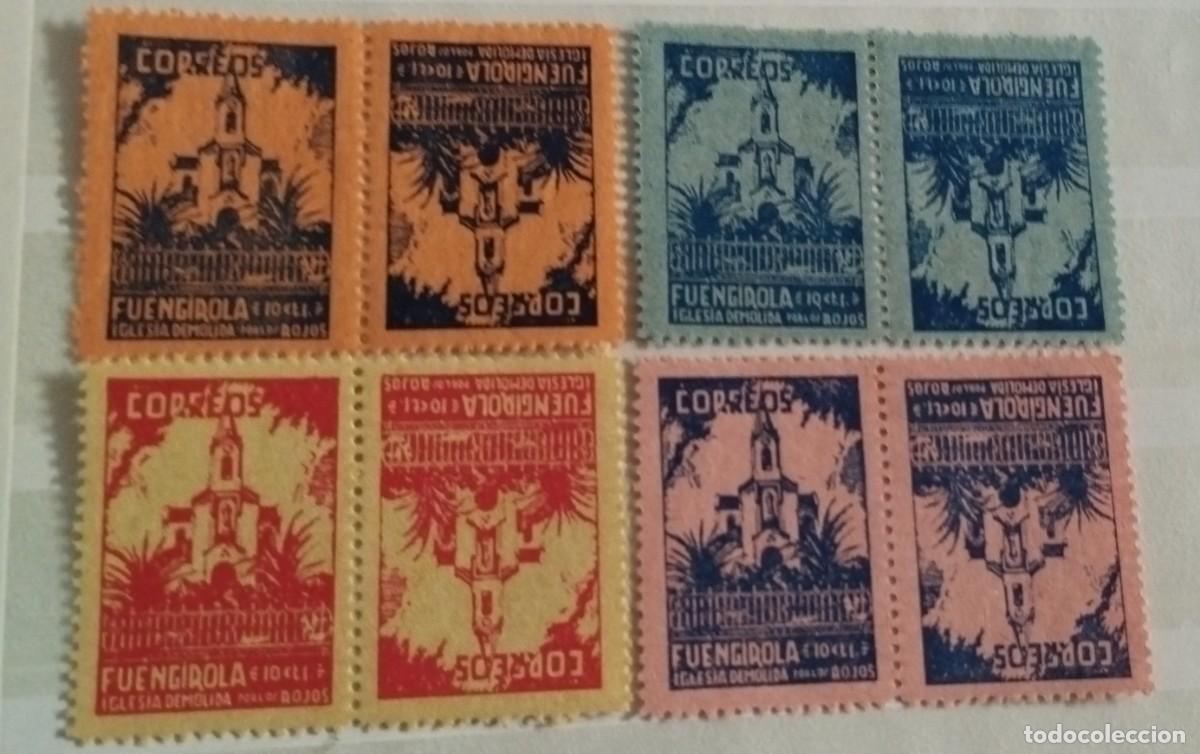 Stamps: Sellos bloque de cuatro Fuengirola