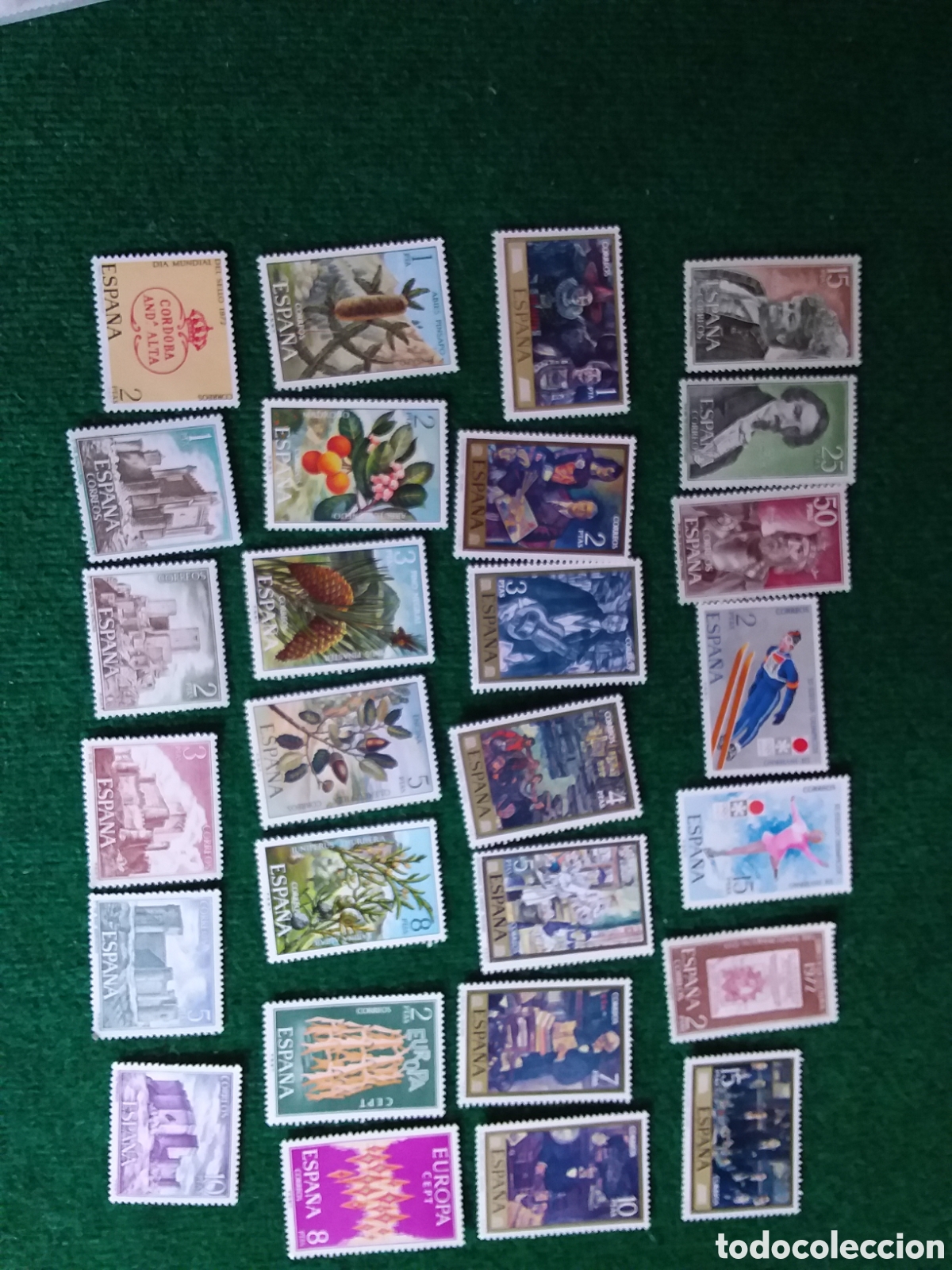 Selos: ESPA&Ntilde;A A&Ntilde;O 1972 COMPLETO SELLOS MNH **