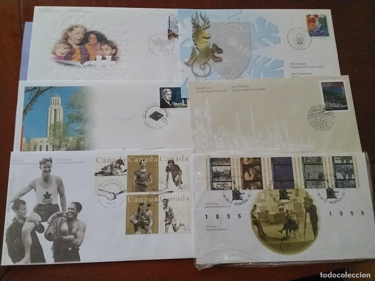 Timbres: Sobres primer dia Canad&aacute;