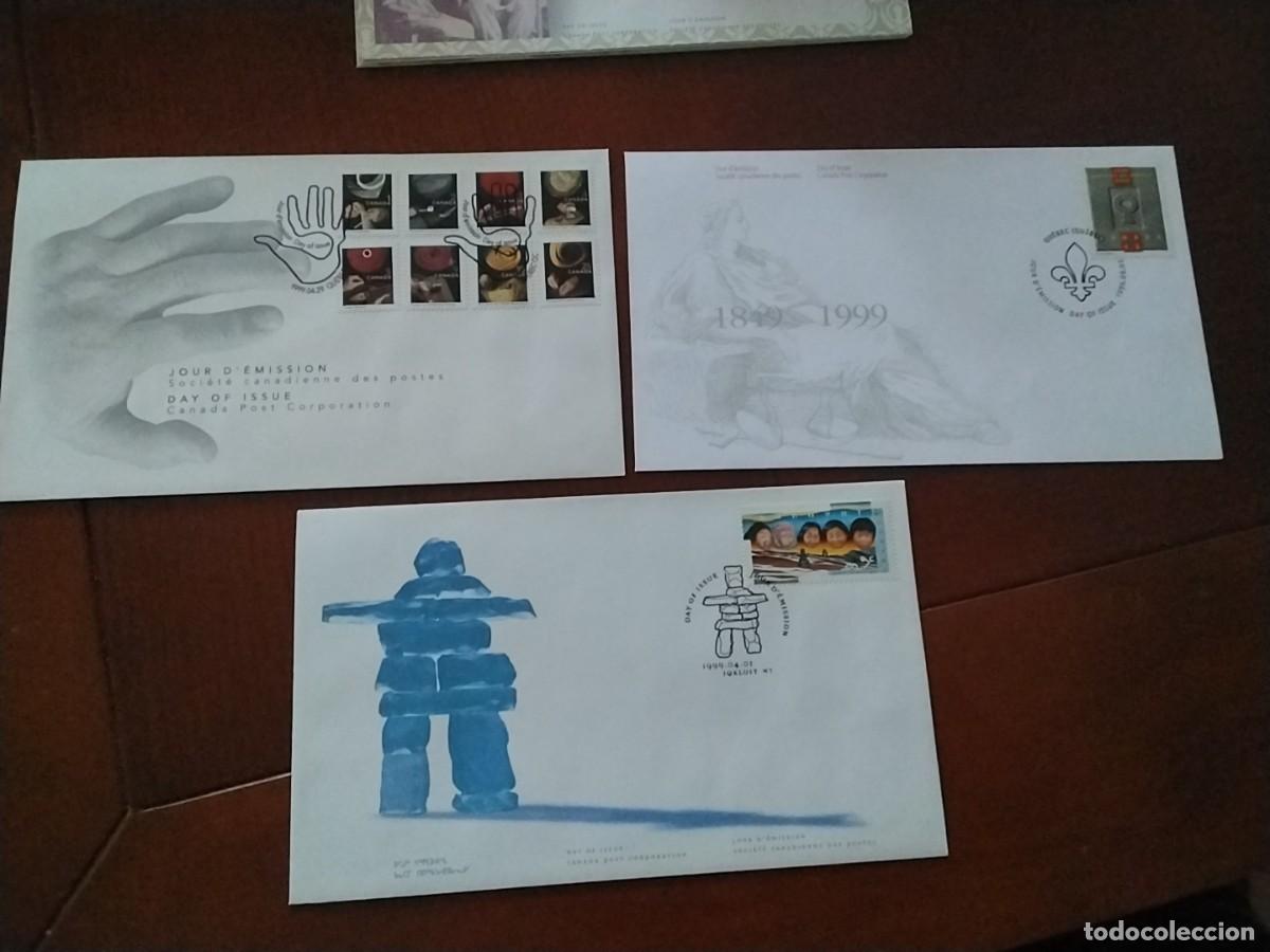 Sellos: Lote Sobres primer dia Canada - Foto 3
