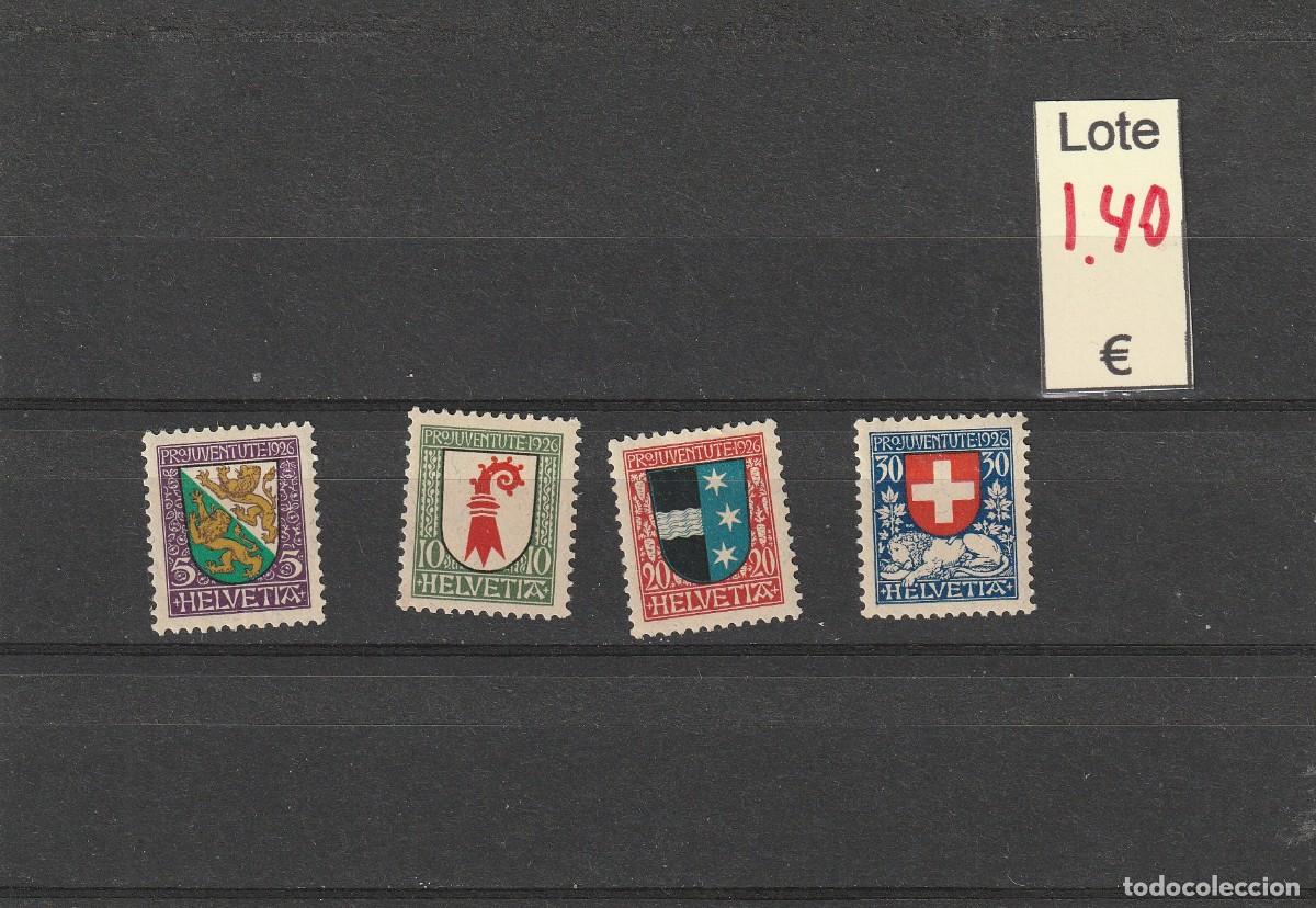 Timbres: Serie completa de Suiza(1005)