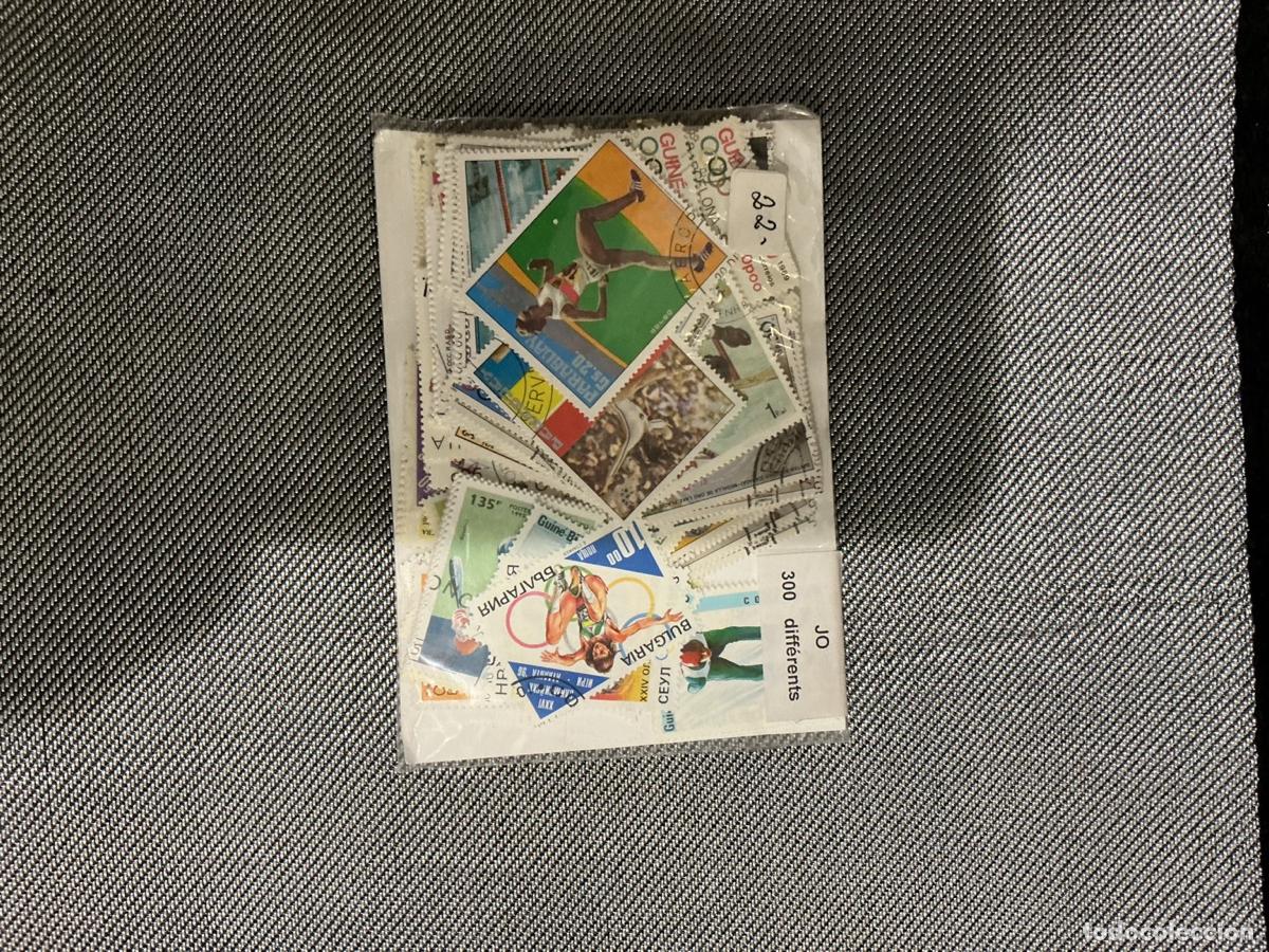 Francobolli: Juegos Ol&iacute;mpicos: paquete etiquetado 300 sellos