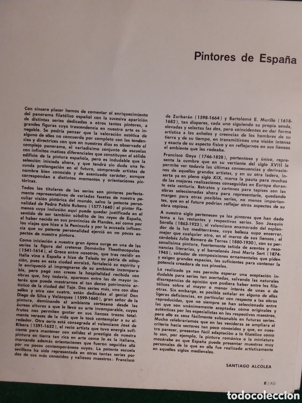 Sellos: PINTORES 17 HOJAS CON SELLOS NUEVOS Y USADOS COLECCI&Oacute;N COMPETA