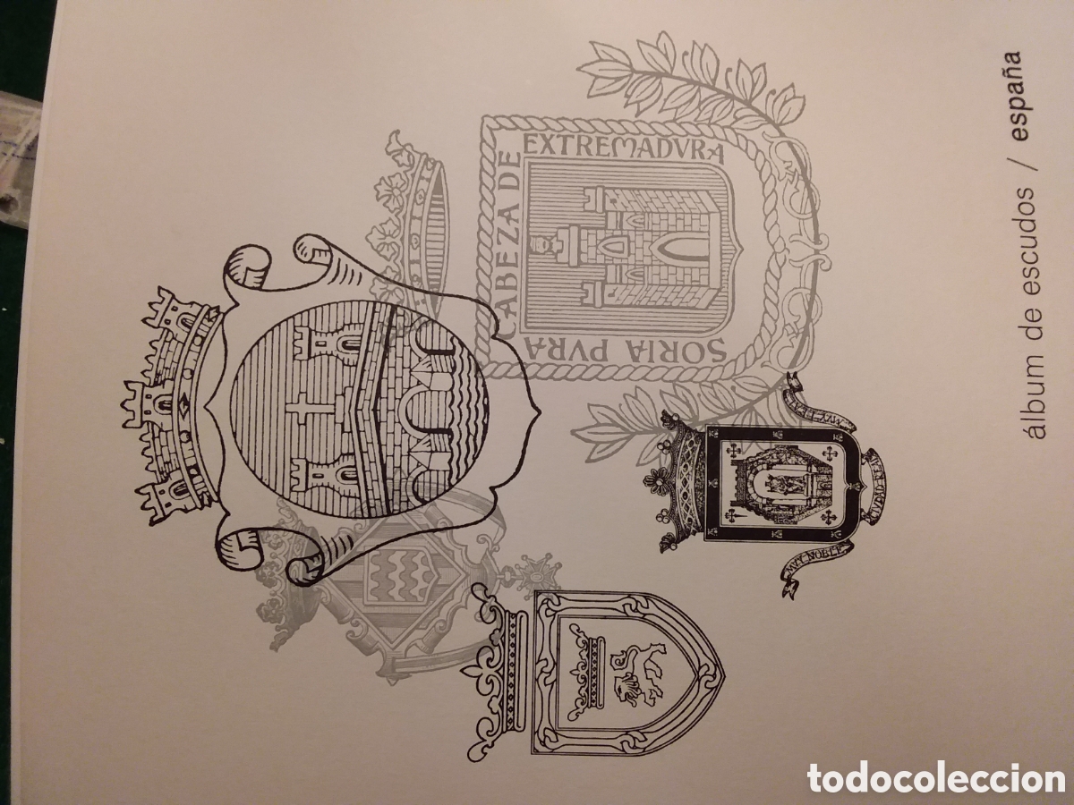 Sellos: ESPA&Ntilde;A ESCUDOS FALTAN 3 VER FOTOS