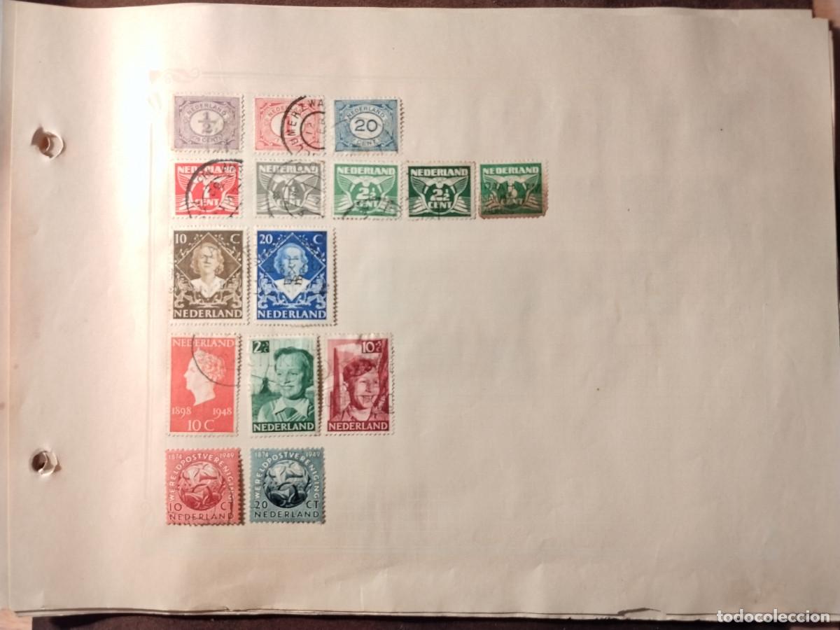 Sellos: Lote 15 Sellos Antiguos Holanda Nederland Usados