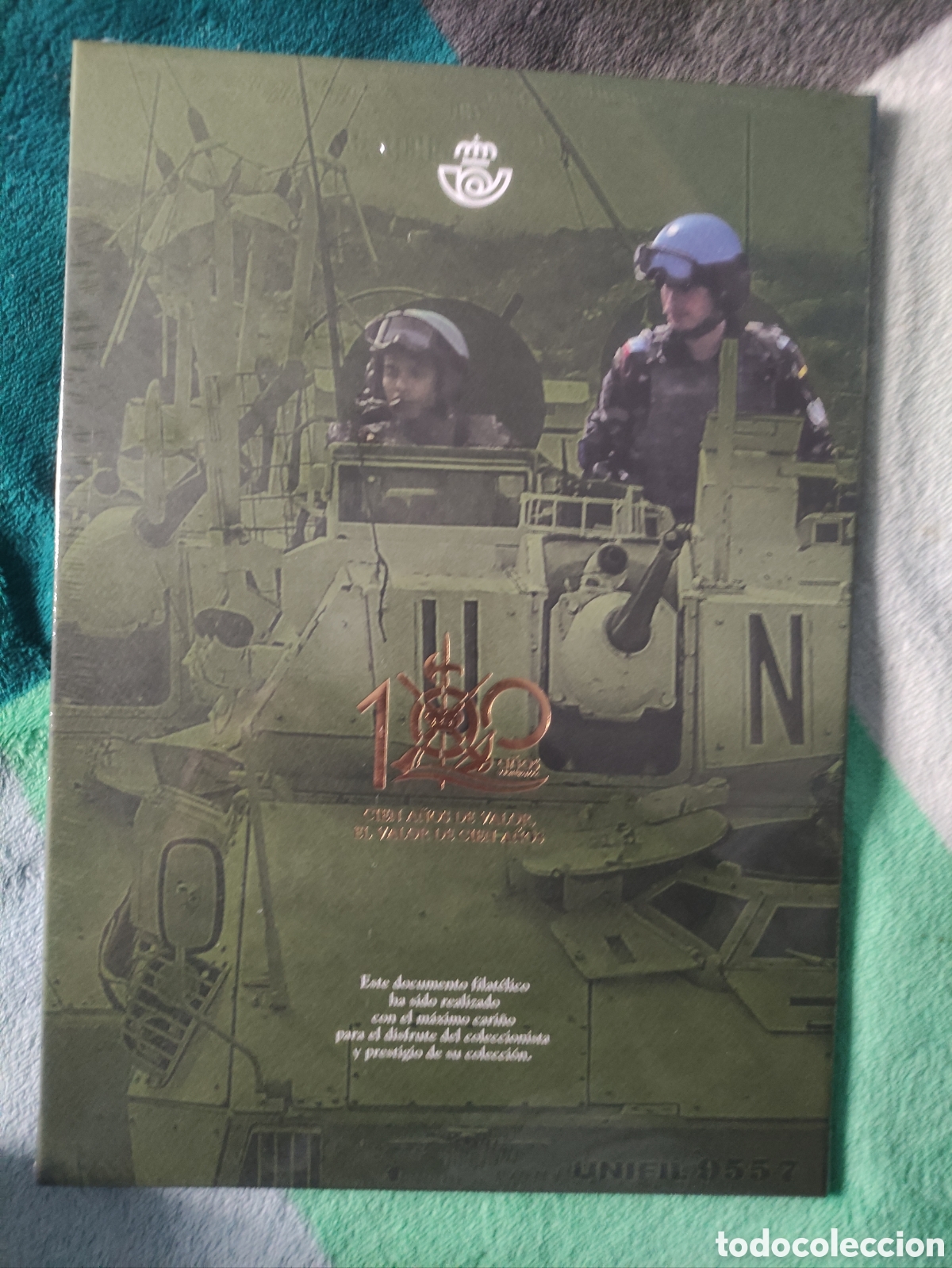 Sellos: SELLOS CARPETA CENTENARIO LA LEGION - Foto 2