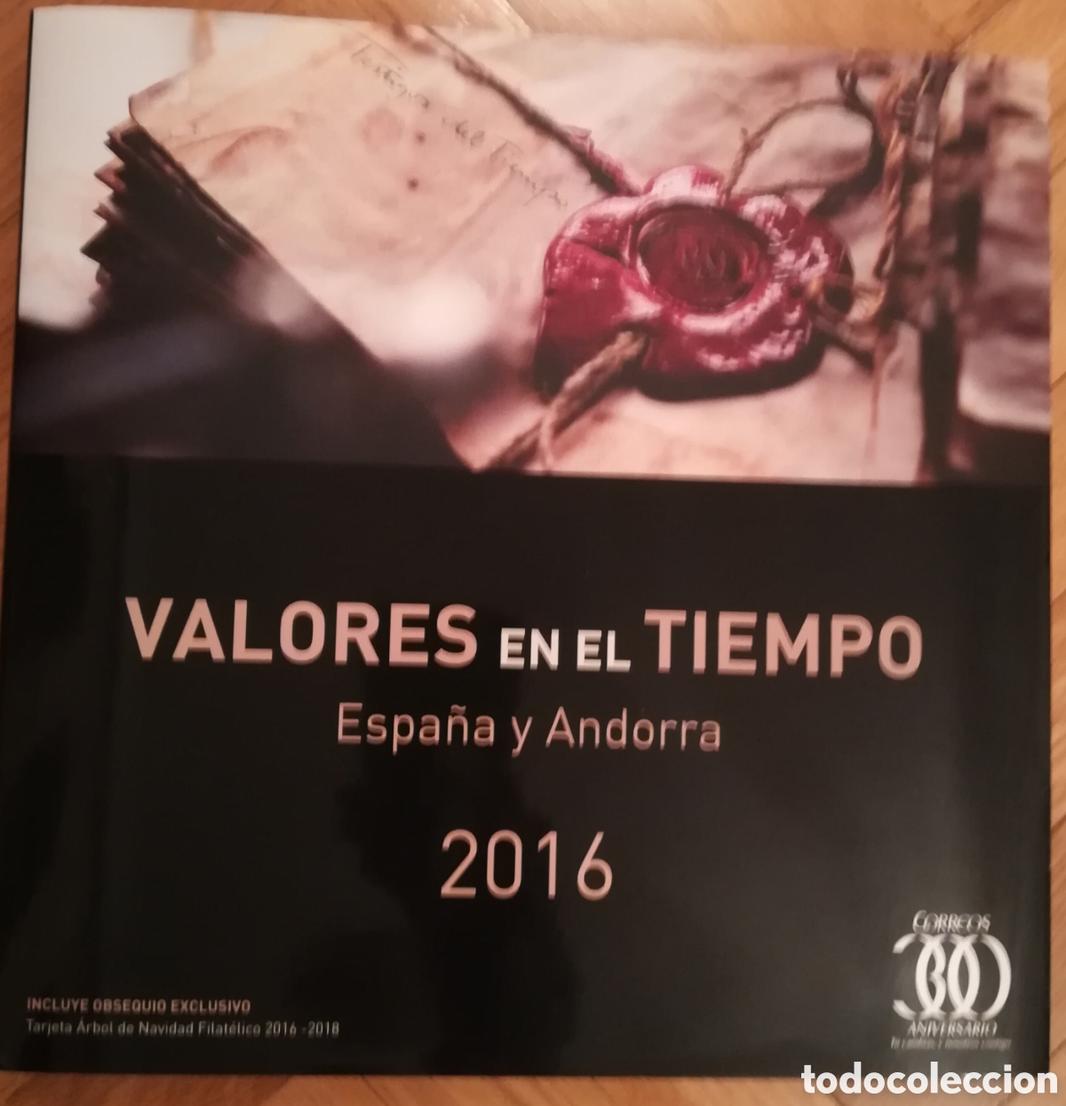 Sellos: Libro &aacute;lbum de Correos de 2016 Espa&ntilde;a y Andorra CON SELLOS