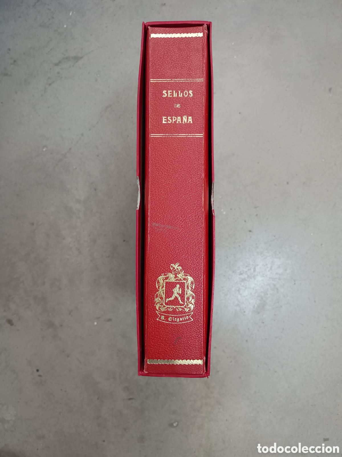 Sellos: &Aacute;LBUM OLEGARIO ESPA&Ntilde;A - DE 1975 A 1989 COMPLETOS - CON TODOS LOS SELLOS NUEVOS