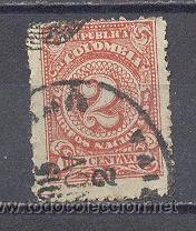 Sellos: COLOMBIA, USADO, - Foto 1