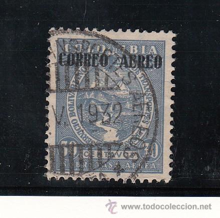 Sellos: colombia a   95 usada, sobrecargado, - Foto 1