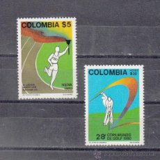 Sellos: COLOMBIA 777, A 657 SIN CHARNELA, DEPORTE, 11º JUEGOS DEPORTIVOS NACIONALES, EN NEIVA