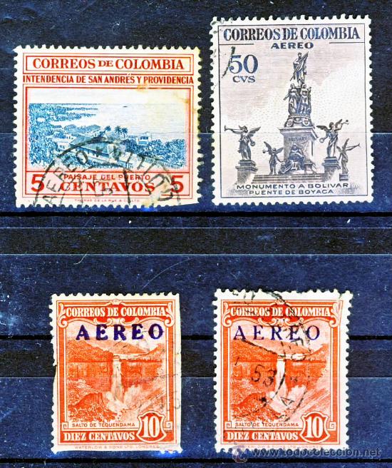 Sellos: COLOMBIA.- VARIOS. - Foto 1