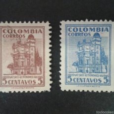 Sellos: SELLOS DE COLOMBIA. YVERT 399/99A. SERIE COMPLETA USADA.
