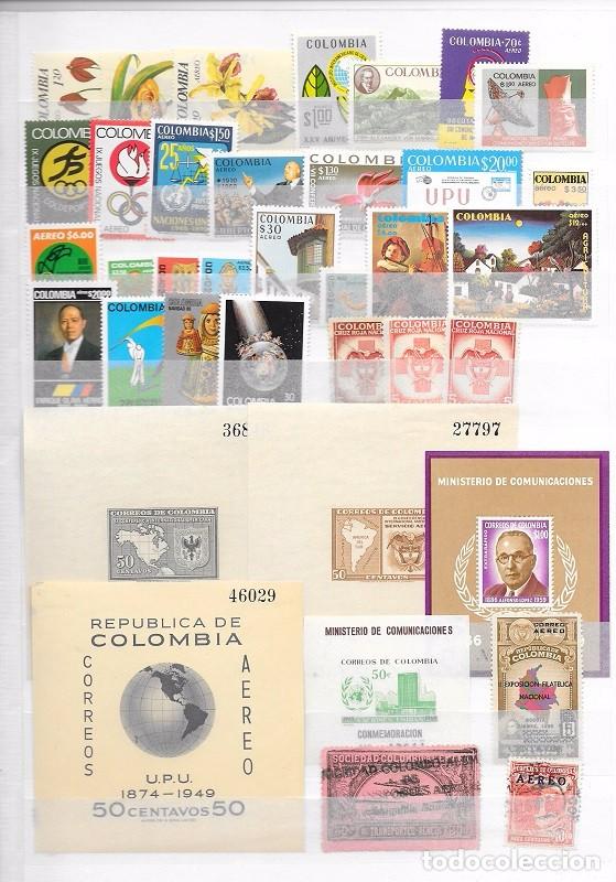 Sellos: COLOMBIA RESTO DE COLECCI&Oacute;N - Foto 3