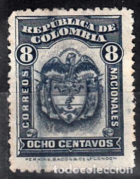 Sellos: COLOMBIA. YVERT 232 USADO. - Foto 1