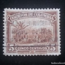 Sellos: CORREOS COLOMBIA, 5 CENTAVOS, CAFE SUAVE 1936, SIN USAR.. Lote 179100083