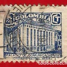 Sellos: COLOMBIA. 1939. PALACIO DE COMUNICACIONES. Lote 227655605