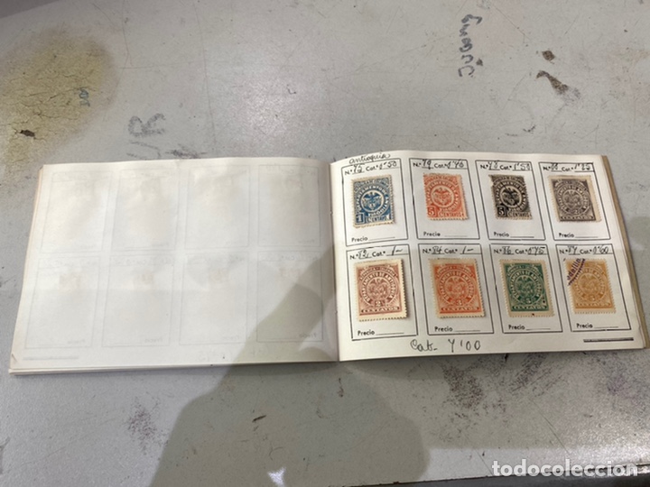 Sellos: Álbum de sellos colombia antiguos clasificados.siglo XVIII .ver fotos - Foto 12 - 261685295