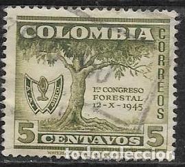 Sellos: COLOMBIA YVERT 435 - Foto 1
