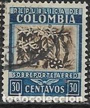 Sellos: COLOMBIA A&Eacute;REO YVERT 108 - Foto 1
