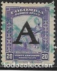 Sellos: COLOMBIA A&Eacute;REO YVERT 178 - Foto 1