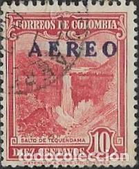 Sellos: COLOMBIA A&Eacute;REO YVERT 253 - Foto 1