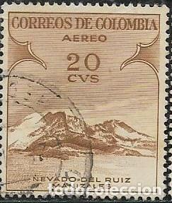 Sellos: COLOMBIA A&Eacute;REO YVERT 242 - Foto 1