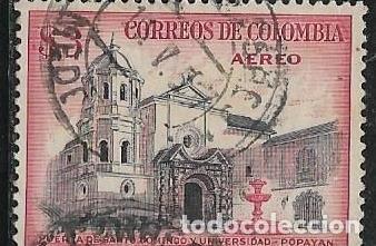 Sellos: COLOMBIA A&Eacute;REO YVERT 250 - Foto 1