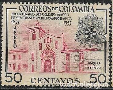 Sellos: COLOMBIA A&Eacute;REO YVERT 265 - Foto 1